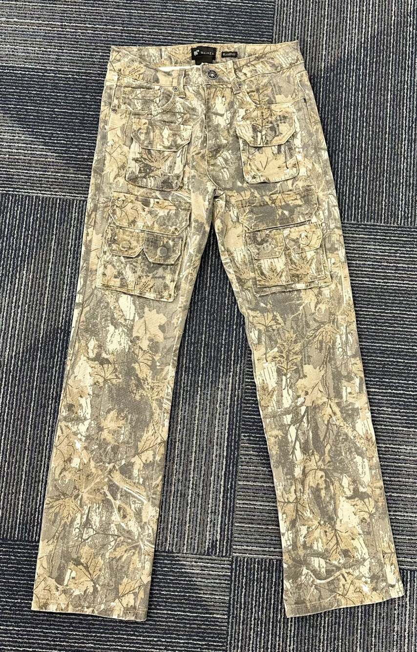 Waimea Men's Relaxed Fit Camouflage Cargo Pants